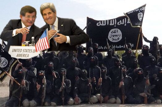 IŞİD Davutoğlu Kerry