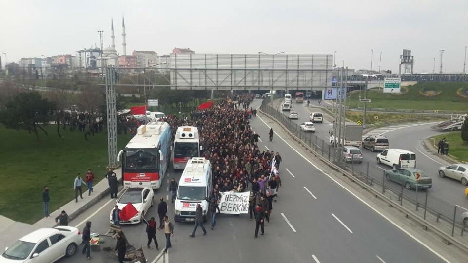 İstanbul halkı Berkin Elvan'a yürüyor