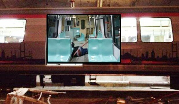 Metroda ölüme davetiye